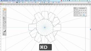 Build a gear Costruire un ingranaggio Video tutorial illustrator italiano [upl. by Eelyek117]