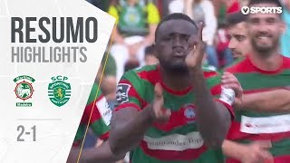 Highlights  Resumo Marítimo 21 Sporting Liga 1718 34 [upl. by Garry]