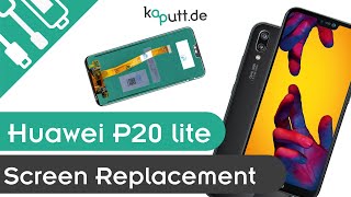 Huawei P20 lite Screen replacement  kaputt [upl. by Eissirhc238]