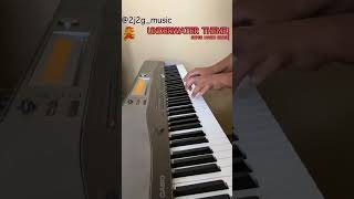 Super Mario Bros Underwater Theme Piano Cover 🎶🕹️🎹 pianocover videogamemusic supermariobros [upl. by Warenne]