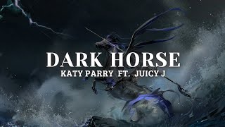 Katy Perry  Dark Horse Lyrics ft Juicy J [upl. by Pesek54]