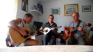 PIEMONTESINA BELLA  Mandoline et Guitares  Réalisé Casa Sergio à Menton [upl. by Nuahs]