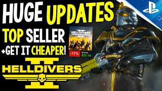 Helldivers 2 NEW Updates Its Going to Be BIG Gameplay UpdatesDetails  More Helldivers 2 News [upl. by Malina]