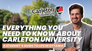 Everything You Need to Know About Carleton University A Student’s Guide to Life in Ottawa [upl. by Ivar]