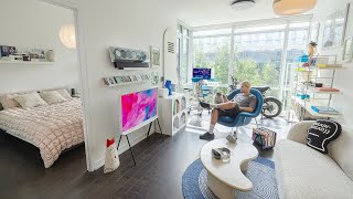 My Apartment Tour  Living In Toronto 2024 [upl. by Deborath]