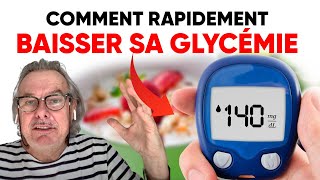 Comment baisser rapidement sa glycémie [upl. by Anak]