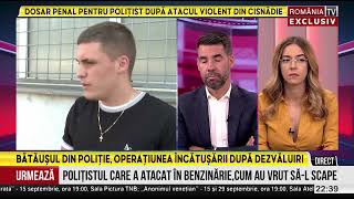 Polițistul smardoi de la mascați care a snopit băiatul în trafic la Sibiu lăsat liber de procuror [upl. by Chico]