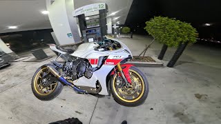 Riding a Yamaha R1 like its STOLEN scproject [upl. by Trout]