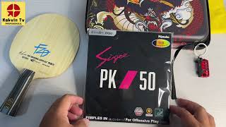 Nittaku Sieger Pk 50 kesan pertama review karet bet pingpong tabletennis pingpong [upl. by Robbin]