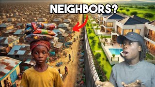 I investigated a place where the rich Vs poor live together in Nigeria [upl. by Airot456]