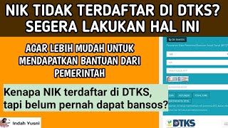 CARA AGAR TERDAFTAR DI DTKS SEGERA LAKUKAN HAL INI [upl. by Etnuahc]