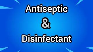 Antiseptic And Disinfectant Hindi Notes microbiology [upl. by Britt840]