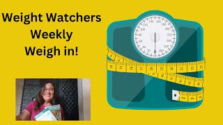 Quick weight watchers weekly weigh in result [upl. by Anahsit]