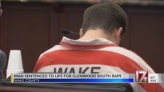 Man sentenced to life for Glenwood South rape [upl. by Cartwell]