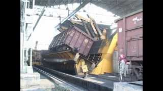 Best Video for Wagon tippler Automatic wagon unloading operation [upl. by Idurt899]