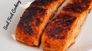 Blackened Salmon Recipe  How to make Blackened Salmon [upl. by Leahicm]