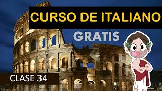 clase 34 APRENDE ITALIANO GRATIS  CURSO COMPLETO  SOY MIGUEL IDIOMAS [upl. by Almond]