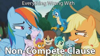 Everything Wrong With My Little Pony Season 8 quotNonCompete Clausequot Parody [upl. by Karil]