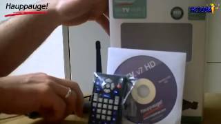 NEUHauppauge Win TVHVR 930CHD  Unboxing und SetUp VideoDeutschHD [upl. by Yrok]