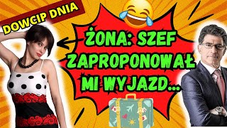 🤣Dowcip dnia KOCHANIE TO MOJA SZANSA NA AWANS dowcipdnia humor dowcipy [upl. by Shadow]