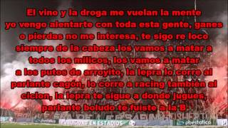 Newell´s  El vino y la droga me vuelan la mente  LETRA [upl. by Xam399]