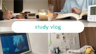 難関資格の勉強をする社会人受験生の5日間🍃study vlog [upl. by Sugihara]