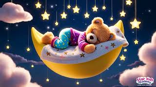 Sleeping Songs and music for Kids⭐Sleeping Teddy bear🌠kids sleeping songs⭐Twinkle little star [upl. by Enomad]