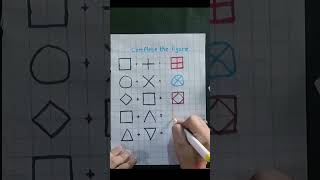 Learn Shapes For Kids  Square Triangle Rectangle  Shape Educational Videos For Toddlers shorts [upl. by Aenahs52]