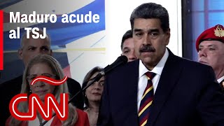 Resumen en video de últimas noticias de las elecciones en Venezuela Maduro acude al TSJ [upl. by Royden]