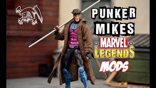 Marvel Legends Gambit Custom Action Figure XMen [upl. by Lyndell738]