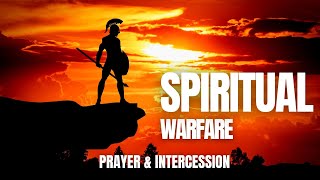 SPIRITUAL WARFARE  PRAYER INTERCESSION INSTRUMENTAL MUSIC [upl. by Joelie]