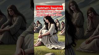 Jephthahs Daughter  Tragic tale of Human Scrifice in the Bible [upl. by Kcirredal651]