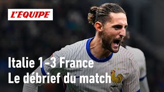 Italie 13 France  Le débrief de la victoire des Bleus dans ce choc en Ligue des Nations [upl. by Eupheemia44]