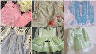 Baby Girls Dress Design for Lace 2024 [upl. by Ayenet448]