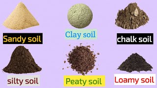 Types Of Soil For Kids 6 types of soil Layers of soil Different types of indian soil [upl. by Wessling]