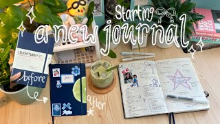 starting a new journal amp september spread [upl. by Auberon237]