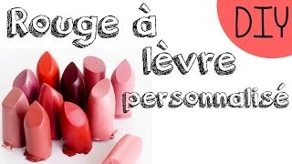 DIY Faire son Rouge à Lèvre Personnalisé [upl. by Demetri514]