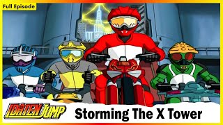 Idaten Jump  Storming The X Tower  Full Episode 30 [upl. by Einahpet]