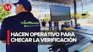 Revisan cumplimiento de verificación vehicular en Jalisco hasta ahora han aplicado 10925 multas [upl. by Rosenwald]