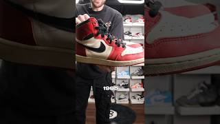 1985 Air Jordan 1 Chicago  How to Preserve Aged Leather [upl. by Sreip]