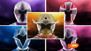 Ninja Steel  All Ranger Morphs  Power Rangers Official [upl. by Curren682]