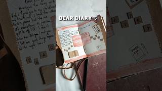 ഒരു Diary Journaling 📖 vintage journal Malayalam Art journal shorts diy journal peaceful Diy [upl. by Juline767]