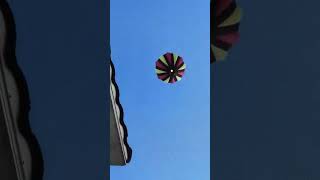 Hot Air Balloons Fly Over Our Villa in Orlando Florida visitorlando hotairballoon villa [upl. by Puff]