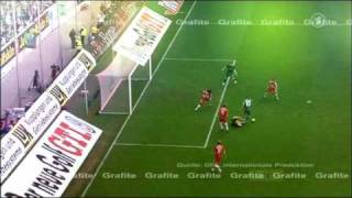 Grafite goal vs Bayern Munich w English commentary [upl. by Okire]