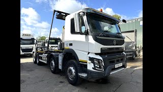 2015 Volvo FMX420 8x4 Hook Loader [upl. by Atcele]