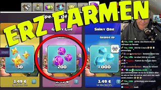 ERZE FARMEN IST ZÄHER ALS ICH DACHTE  Clash of Clans deutsch [upl. by Wade]