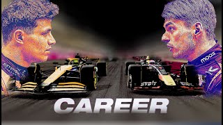 MAX VERSTAPPEN VS LANDO NORRIS  KUSH MAINI TO F1 PART23 F1 24 [upl. by Jarus]