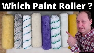 How to Choose a Paint Roller  Mistakes to Avoid [upl. by Nyrhtak]