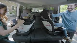 Revolve360 Rotational All In One Car Seat How To Demo Car Seat Rotation [upl. by Doughty]