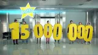 Reklama Lotto 2014 Superkumulacja 15mln [upl. by Ahslek]